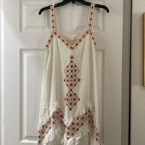 NWT Max Studio Pattern Linen Maxi Dress